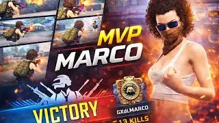 MVP MARCO 🔥 13 KILLS | Full Dominance BGMI