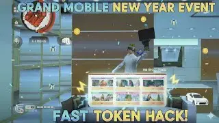 How to Increase New Year Event Tokens Fast in Grand Mobile | Secret Trick 🚀 @Khimgamer 