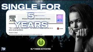 Party girl is depressed because she's been single for 5 YEARS