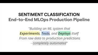 End‑to‑End Sentiment Classification with FastAPI, DVC & Docker