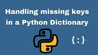 Handling missing keys in a Python Dictionary