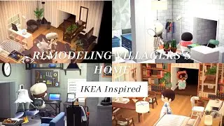 Animal Crossing New Horizons Redesigning Villager&rsquo;s Home 🌿 IKEA Inspired Speed Build & 3 Room Tours 