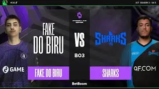 CCT Season 3 - SA #5 | Fake do Biru vs Sharks | Semi-Final | CS2