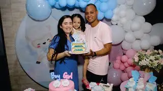 CHÁ REVELAÇÃO EMOCIONANTE (SARA E MATHEUS) VEM  MARCELINHO!