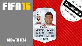 FIFA 16 | Josef Alexander Martinez | Growth Test