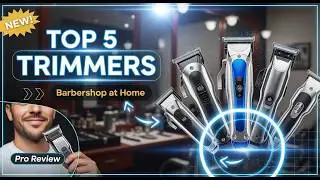 TOP 5 Best Professional Hair Trimmers 2026 | Get a Barbershop-Quality Cut at Home