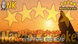 ANSIEDAD - Nat King Cole Karaoke