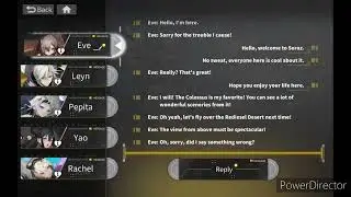 Alchemy Stars Aurora Blast Message: Eve