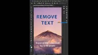Remove Text in Adobe Photoshop CC
