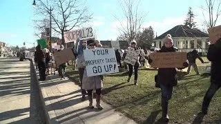 Climate Action Muskoka protest over Bill 23