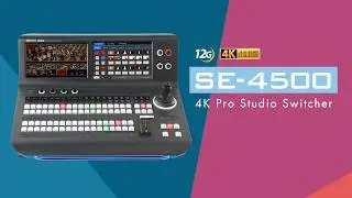 【Official】 Introducing Datavideo SE-4500 Flagship 4K 12G-SDI Broadcast Production System