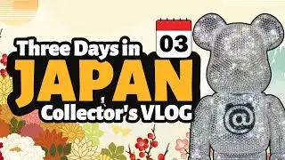 BEARBRICK Toy Hunting in Japan 🇯🇵 Day 3 | Gashapon Hunt, Shibuya, Medicom Toy HQ & BAPE
