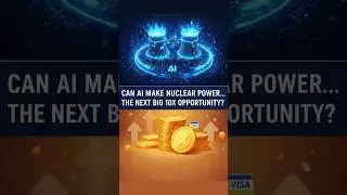 Can AI Make Nuclear Power the Next Big 10x Opportunity?#NuclearPower #AIInvesting