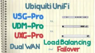 Ubiquiti UniFi USG-Pro vs. UXG-Pro vs. UDM-Pro: Dual WAN Failover & Weighted Load Balancing