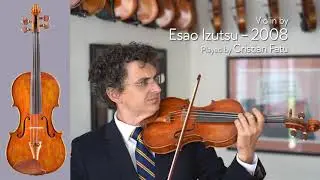 (SOLD) Esao Izutsu 2008 violin / Cristian Fatu / at the Metzler Violin Shop