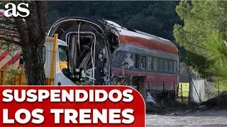 SUSPENDIDA la circulaci&oacute;n de todos los TRENES de Rodalies y Media Distancia en CATALUNYA
