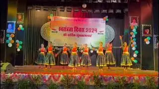 Independence day performance by KCON students,Bhel, Bhopal 🌟.#india #patrioticsongs #dance .
