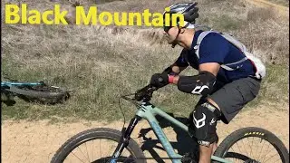 Mountain Biking at Black Mountain. Don't trust Trailforks trail difficulty  ratings...