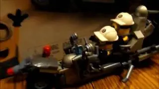 Despicable me minion made mega bloks motorcycle mayhem Speed Build!!