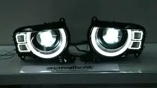 Matrix LED Headlight Upgrade for Land Rover Defender  help@ownsilent.com