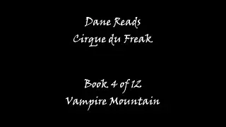 Dane Reads - Vampire Mountain