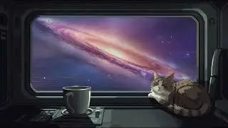 Somewhere out there, a sun is rising; here, Catsby still sleeps. 10  Space music for study. 3h8