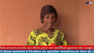 &Eacute;DUCATION: Conseils aux &eacute;l&egrave;ves pour une meilleure gestion des cong&eacute;s
