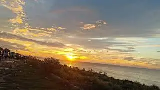 popular spot to watch the sunset over the ocean #travel #best #place #kanyakumari 