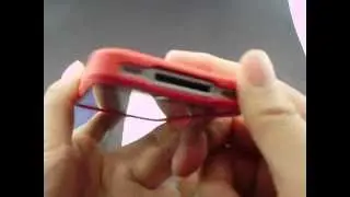 Podera Geometry Detachable Stand Case For iPhone 4S