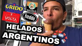 Probando HELADOS ARGENTINOS 🍨🇦🇷
