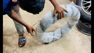 Hunk Tyre Modification ll Stock Tyre Upgrade ll Hunk Review ll Hunk Modification ll #bekarbiker