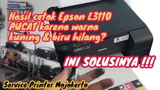 Hasil cetak printer epson L3110 JELEK❓️ Begini Solusinya