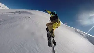 Snowboarding in Hawaii - Mauna Kea