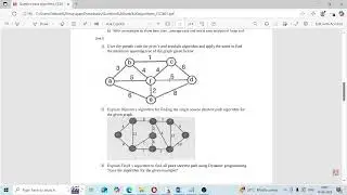 CS3401 Algorithms - Question bank Anna university