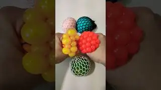 mesh balls squishy #fidget #squishy #antistresstoy #satisfying #trending #ytshorts