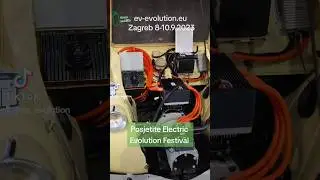 Electric Evolution Festival Zagreb 2023, od 8.10.9.2023 #evconversion #ev #citroen2cv #2cev #solar
