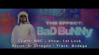 NBC - The Effect: BadBunny | @SrOrtegon - Bodega #superbowl #badbunny