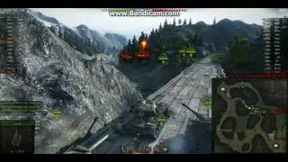 World of Tanks - Mountain Pass Stronghold T110E5 WQRW