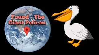 Found - The Giant Pelican on Google Earth and Google maps #AK Google Earth