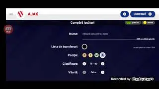 Transfer un jucător pe sezon la Ajax p&acirc;nă c&acirc;știg cempions lig
