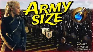 GoT: WiC  Army Size Guide - Gu&iacute;a Tama&ntilde;o de Ejercito