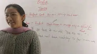 English -Tense ll Class - 9ll Patwari, Police,Army,JBT,ITBP & Other Competitive Exams