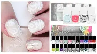 Neutral Paisley Nails Featuring Formula X For Sephora + Giveaway