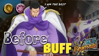 ADMIRAL ISSHO BEFORE BUFF'S GAMEPLAY ON RANKED ONE PIECE BOUNTY RUSH |OPBR