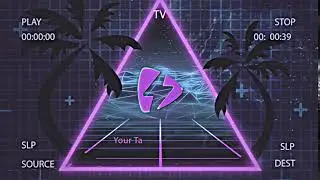 80s Neon Intro | Create a YouTube intro online | Videobolt.net intro video maker