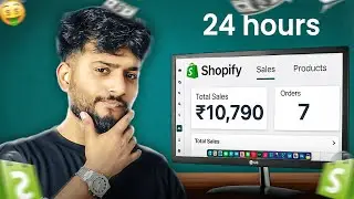Noob Beginner Tries Dropshipping with ₹1,000 (Real Results)
