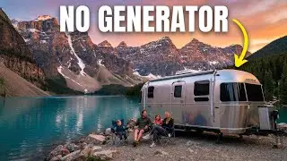 Как этот трейлер Airstream проработал 90 дней без генератора [ПУТЕШЕСТВИЕ НА АЛЯСКУ]