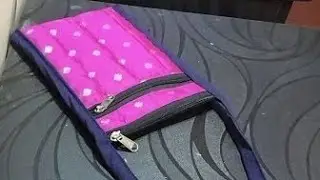 Easy Bag Making Idea/3 Pocket Sling Bag Making At Home #diy #fashion