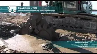 C600 CSM cutting soil mixing Napoli Italy