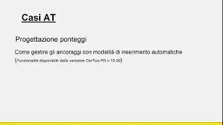 Tutorial CerTus-PN – Disegnare ed eliminare ancoraggi – Acca Software
